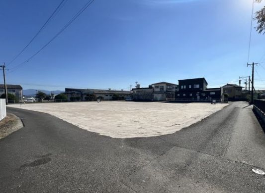 都城市志比田町の売地の外観