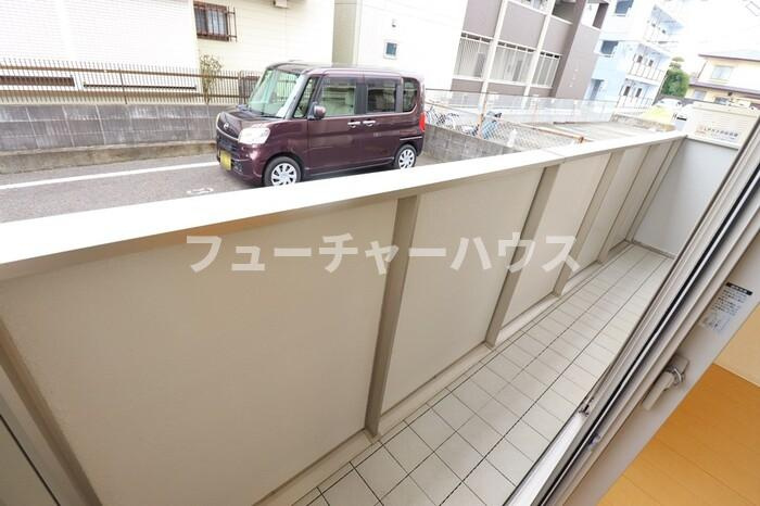 モダンコート見川　Ｍ＆Ｋのバルコニー