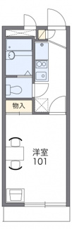 【間取り】 | レオパレスサントネ