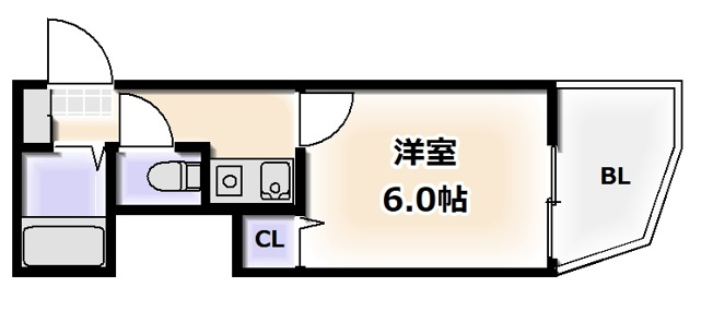【間取り】 | 大国町青山ビル