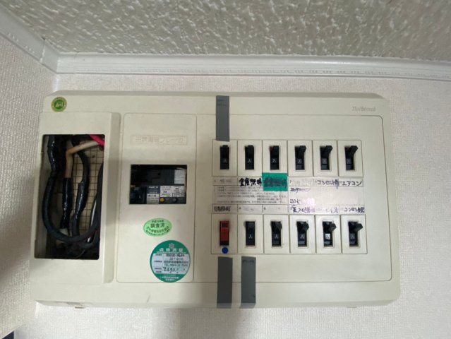 橋目町 山田様店舗の設備