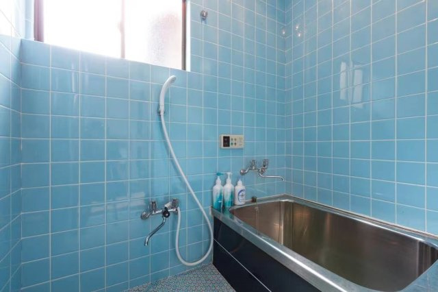 吉田下阿達町戸建住宅の浴室|コンパクトで使いやすいお風呂です