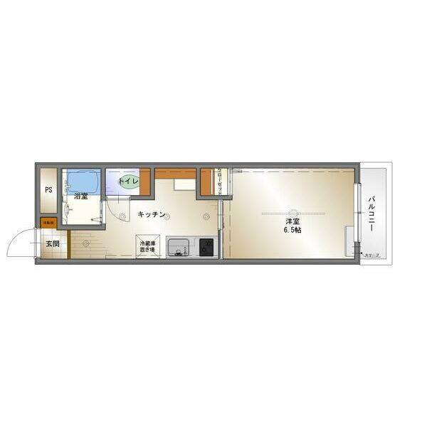 ルビービルの間取り