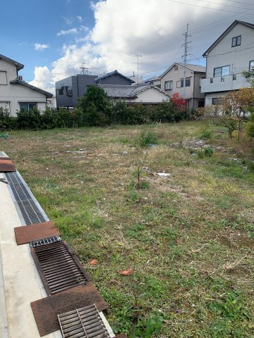 紀の川市上野　土地の外観
