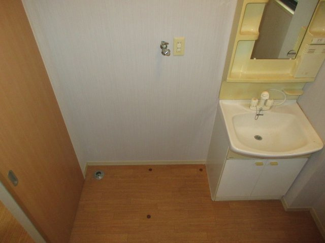 メルヴィルB棟の洗面所