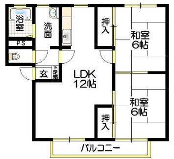 メルヴィルA棟の間取り