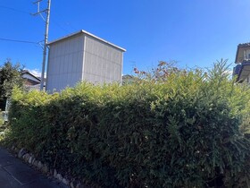 売土地の外観