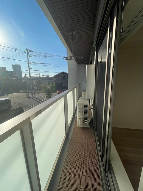 アーデル烏山のバルコニー