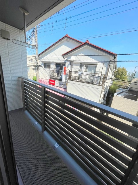 ラディアント桜上水のバルコニー