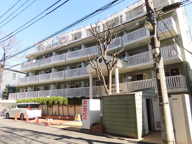烏山ダイカンプラザⅠ号館の外観|分譲マンション　駅から物件まで明るい道
