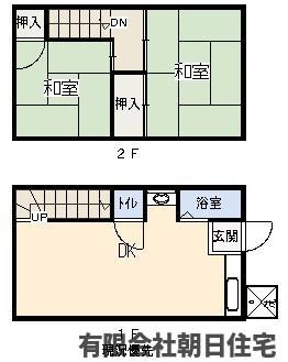 【間取り】 | 上乃木1丁目収益物件