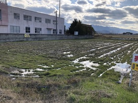 新屋敷甲1162-1土地の外観