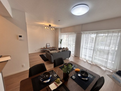 【居間・リビング】財形吹田ハイツ 