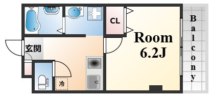 ラムール六甲山ノ手の間取り