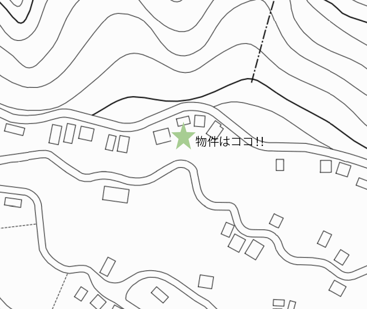 有田川リバーサイドヒル①ロフト付木造平屋建の地図
