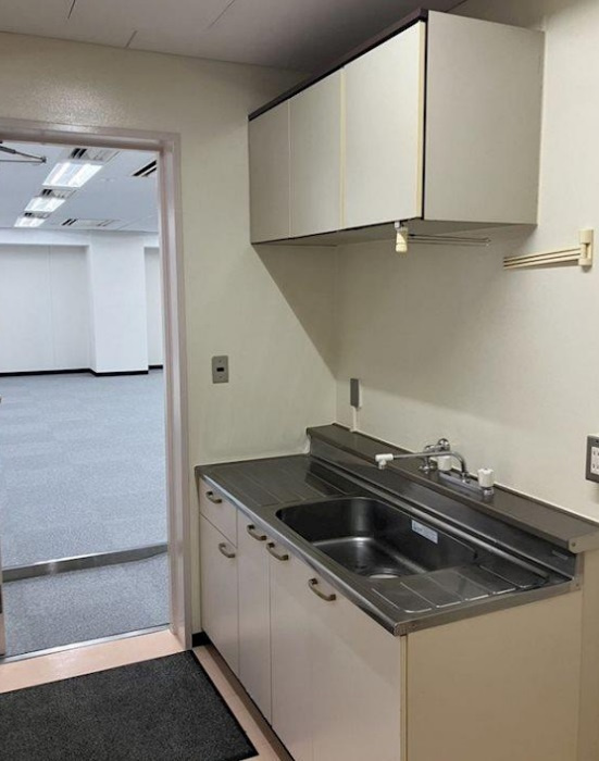 文京区本郷３丁目の事務所のキッチン