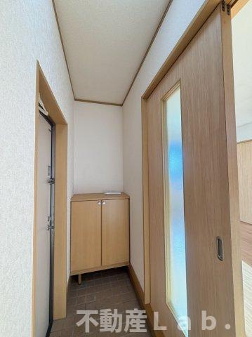 コーポ・アンビション　Aの玄関