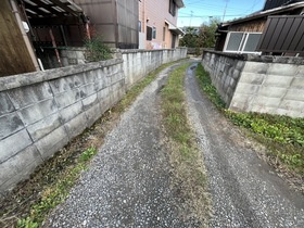 売土地の外観