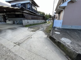 売土地の外観
