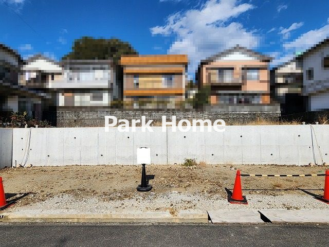 高知市西秦泉寺・西棟-建築条件付き-売土地の外観|西棟＆東棟・2024.12月中旬：現況（2区画）