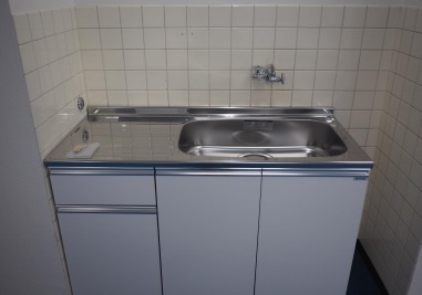 文京区本郷３丁目の事務所のキッチン