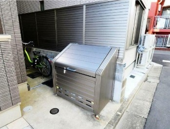 【その他共用部分】 | アンファミーユ | 敷地内ゴミ置き場完備！