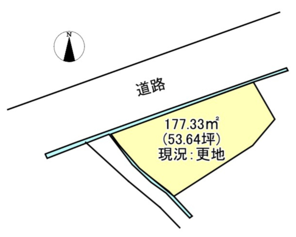 西条市小松町大頭甲661-2の土地図