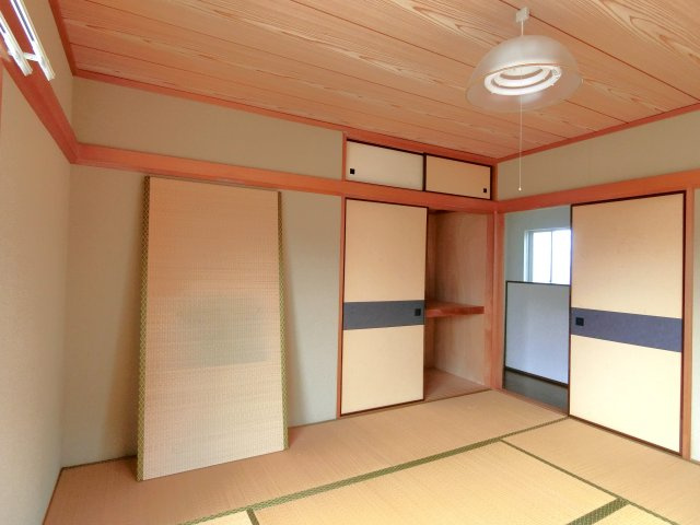 中の島町貸家の和室