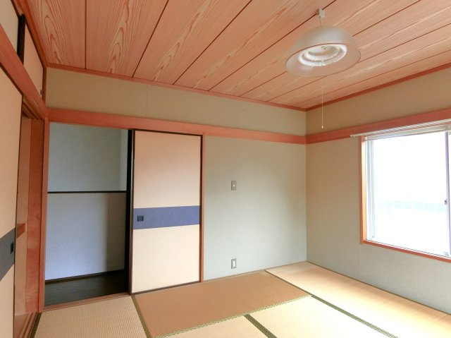 中の島町貸家の和室