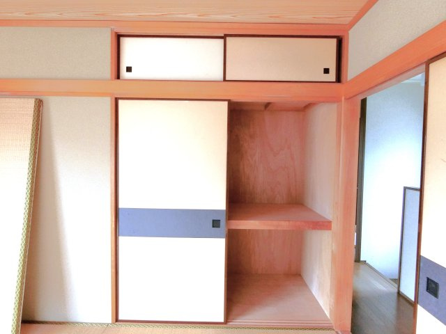 中の島町貸家の収納