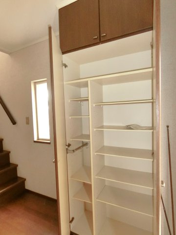 中の島町貸家の収納