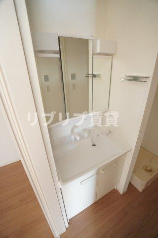 ウィンドテラス千葉寺の洗面所