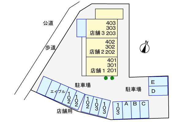 エントピアＭＷ 　刈谷市近郊の賃貸はクラスホーム刈谷店の駐車場