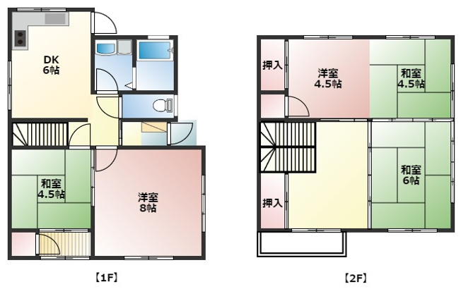 【間取り】 | 高知市長尾山町
