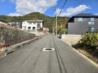 【前面道路含む現地写真】 | 南あわじ市福良乙　建築条件無し売土地