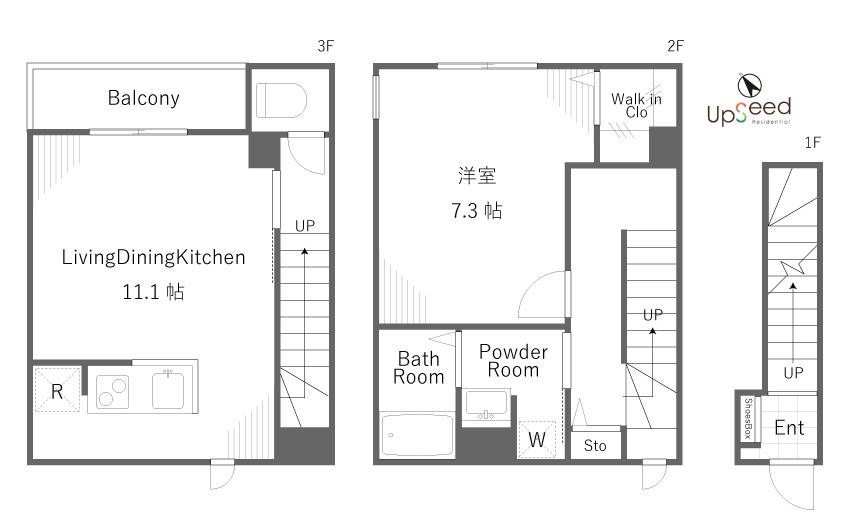 Lapule Meguroの間取り|Lapule Meguro