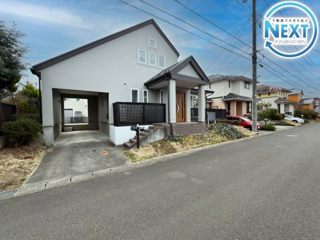 仙台市泉区館6丁目の前面道路含む現地写真