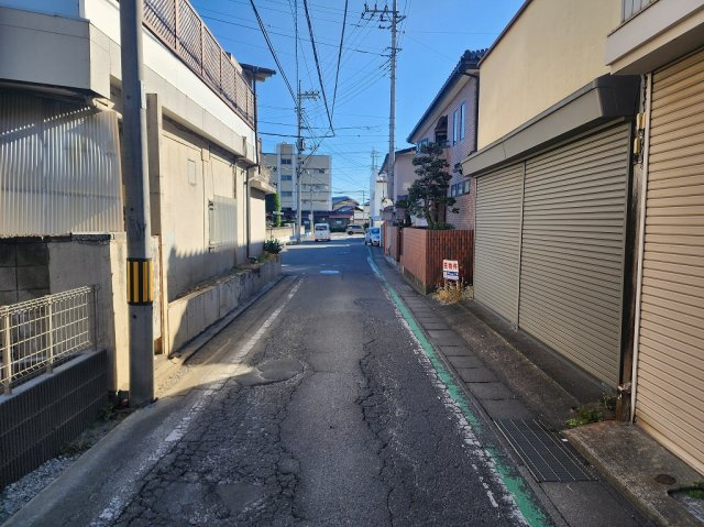 高崎市浜尻町売地の前面道路含む現地写真