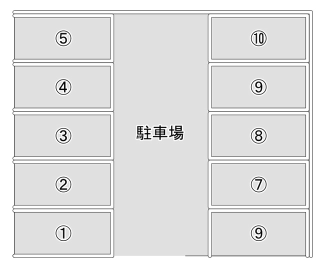 【間取り】 | H様薗駐車場