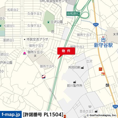 【地図】 | 御所ケ丘４丁目倉庫