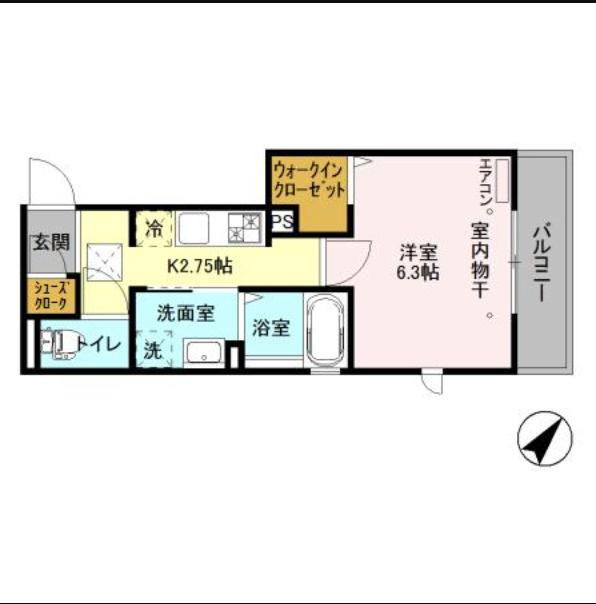 DiaRestoの間取り