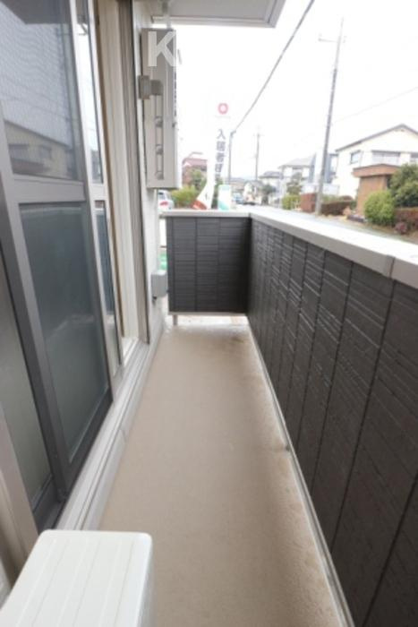 DiaRestoのバルコニー|お洗濯にも便利なバルコニー付き