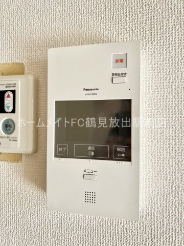 大阪市城東区放出西２丁目の賃貸マンションのセキュリティ