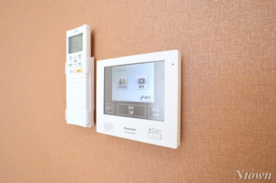 【セキュリティ】 | ClairPlage(クレールプラージュ) | モニター付きインターホンです