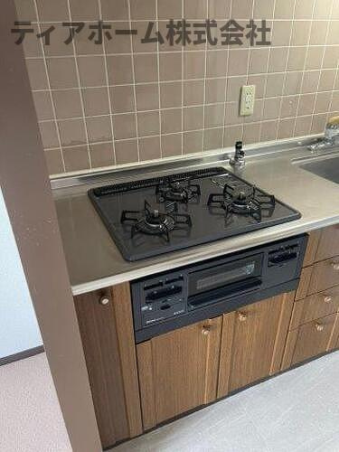 ライオンズマンション大和八木のキッチン|システムキッチン　※工事完了時／２０２４年６月の写真