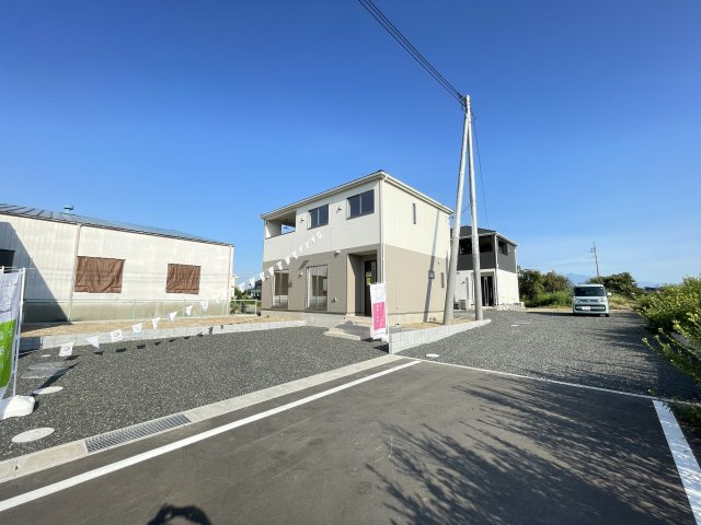 新築戸建・建売　太田市藪塚町第9　Cradle Gaeden　全4棟の前面道路含む現地写真
