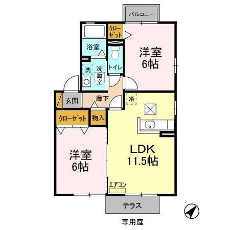 サニーフィールド Ａ・Ｂ