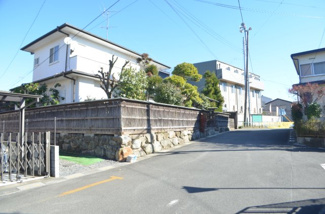 【前面道路含む現地写真】 | さいたま市西区指扇・売地（建築条件なし） | 前面道路は約６ｍで車庫入れも楽々(^^)/