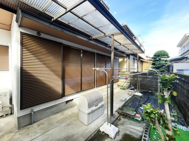 北矢三町4丁目8-6-3　借家の庭