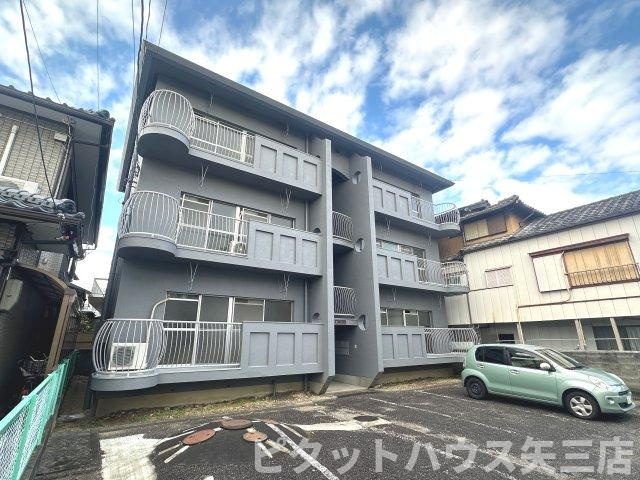 豊川コーポの外観|きれいな外観です